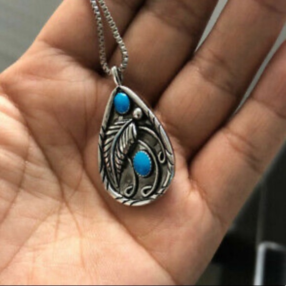 New Sterling silver boho necklace - Picture 4 of 5